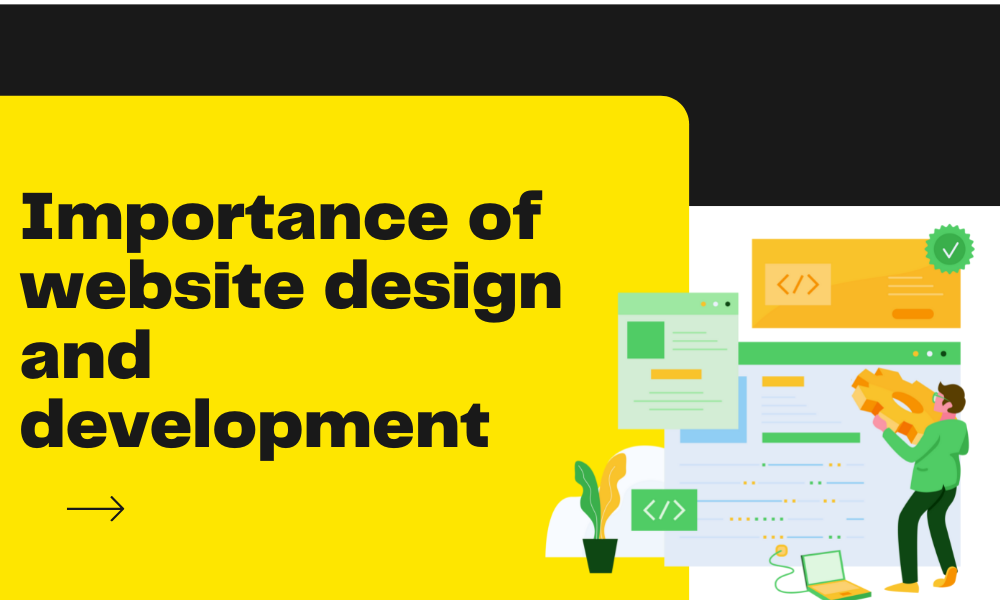 Importance of website design and development 