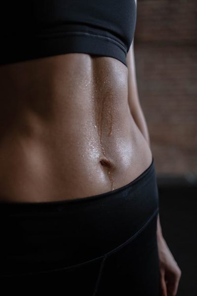 flat stomach