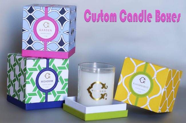 Classy Custom Candle Boxes