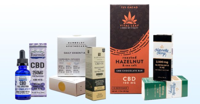 Custom CBD tincture packaging boxes
