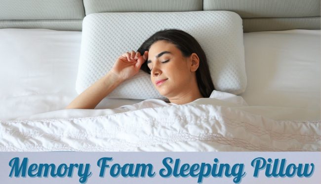 Memory Foam Sleeping Pillow