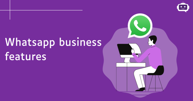 WhatsApp business features