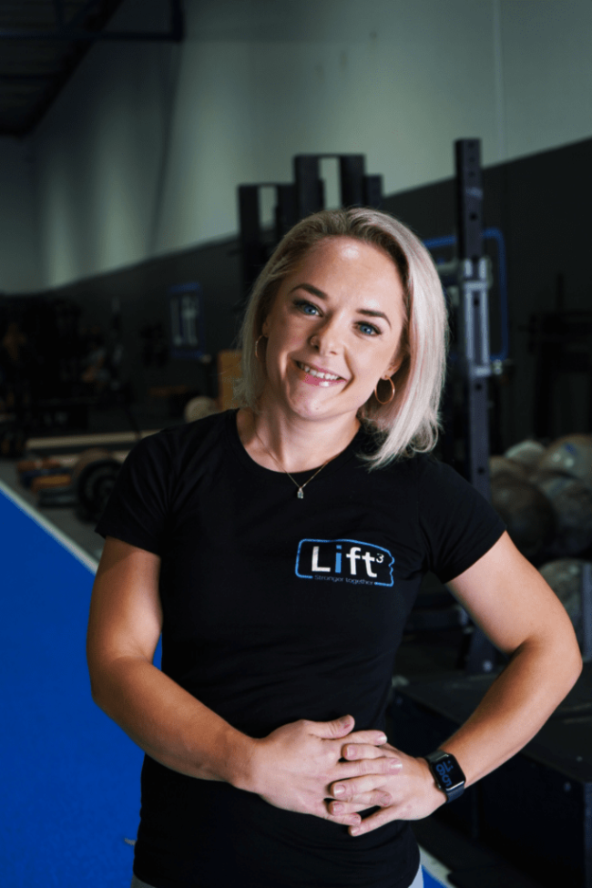 Lift3 - Carlie Hasell - Head Coach/Owner