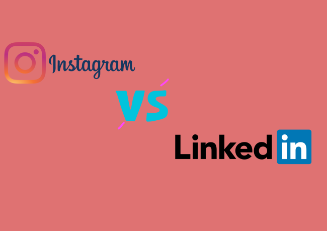 Instagram vs Linkedin