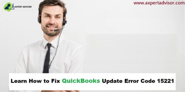 Fix QuickBooks Error 15221