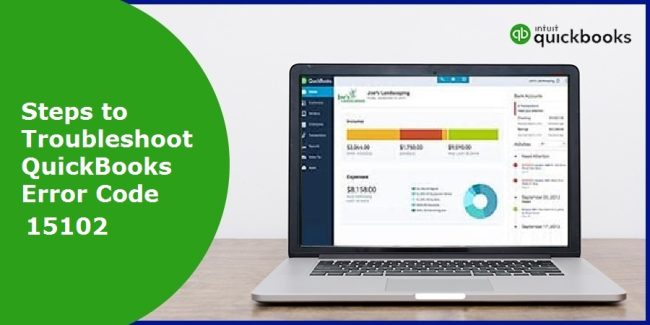QuickBooks Error Code 15102