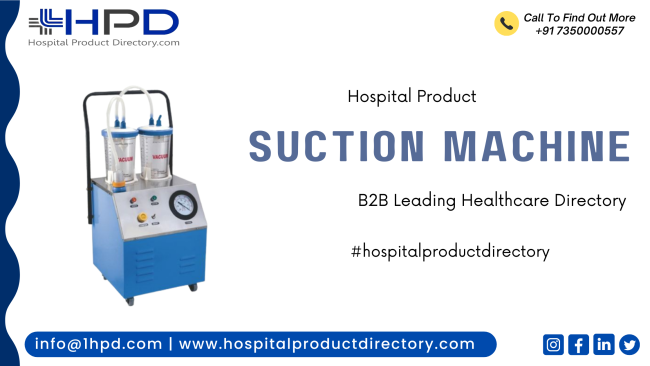 information about Suction Machine