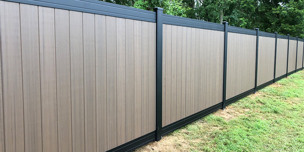 Why is composite fencing used?