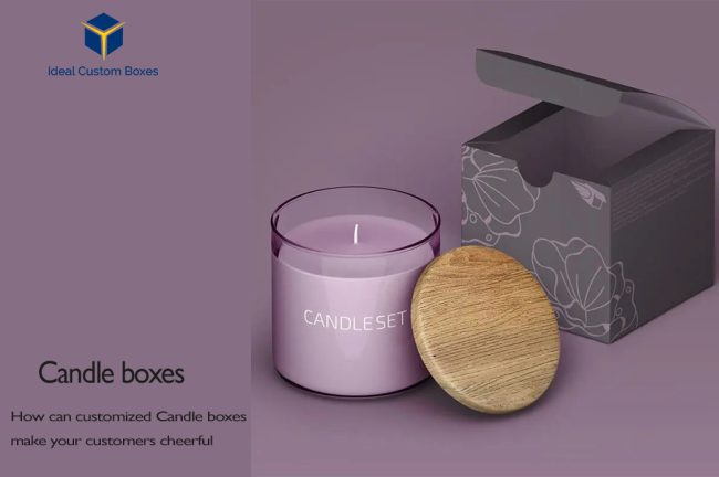 Beautiful Candle Box Packaging